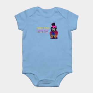 Divination Hollow's Baba Siwadewk Nonbinary Pride Horror Tee T-Shirt Baby Bodysuit